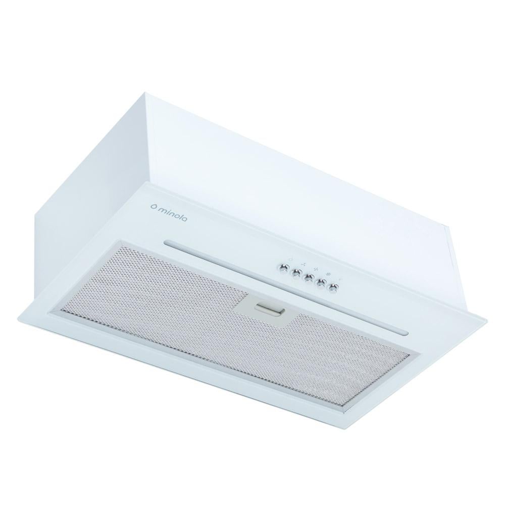 Витяжка повновбудована Minola HBI 5264 WH Glass 700 LED Line