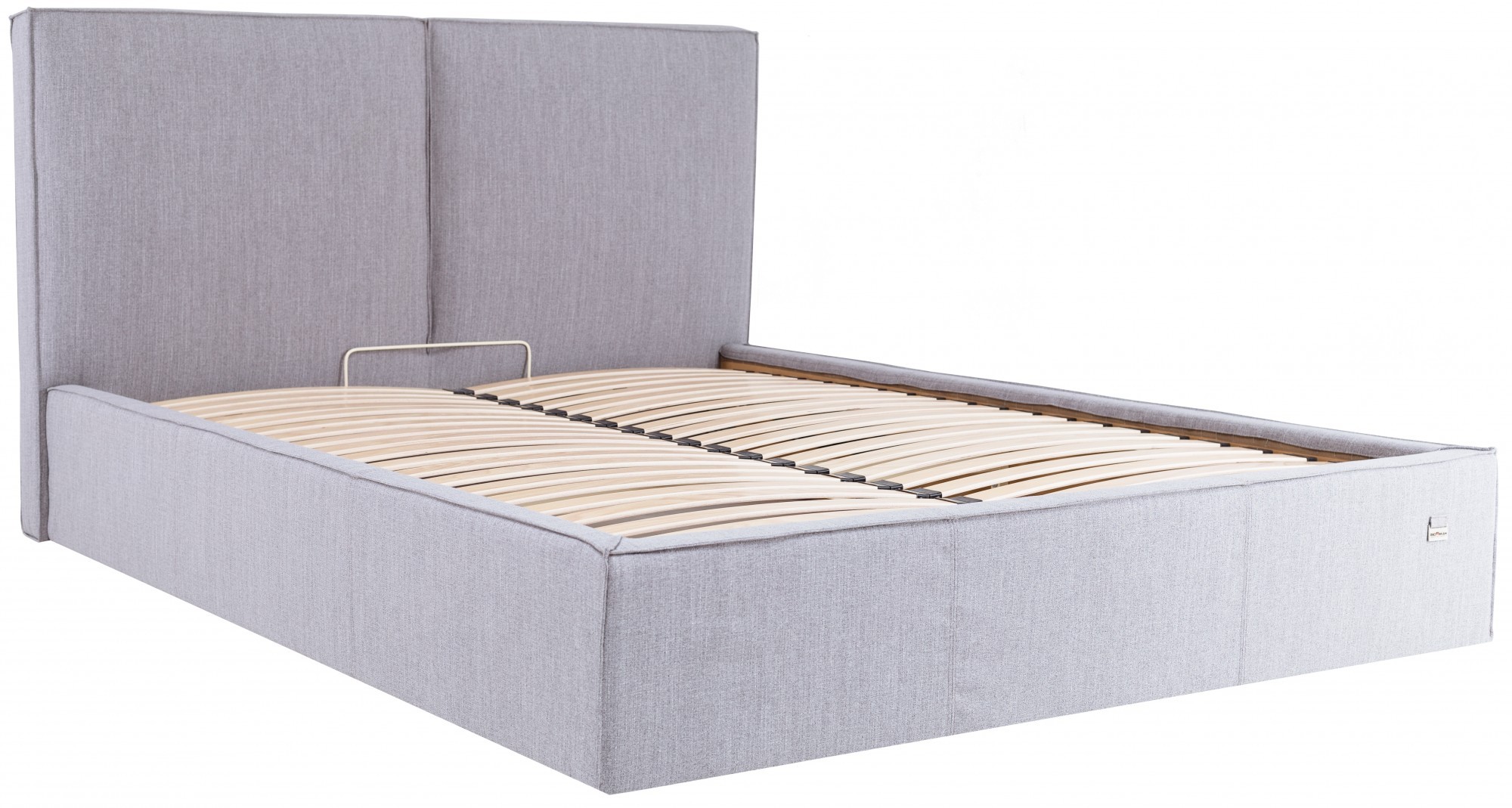 Кровать с подъемным механизмом двуспальная Delhi Comfort Мисти Grey 180х190 см Серый
