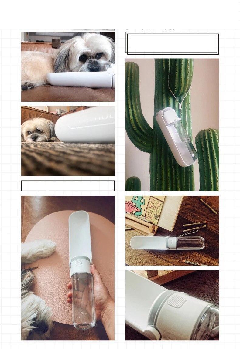 Поилка походная для собак Redminut 300 мл со шнурком Белый (1604125520) - фото 9 Поилка походная для собак Redminut 300 мл со шнурком Белый (1604125520) - фото 9