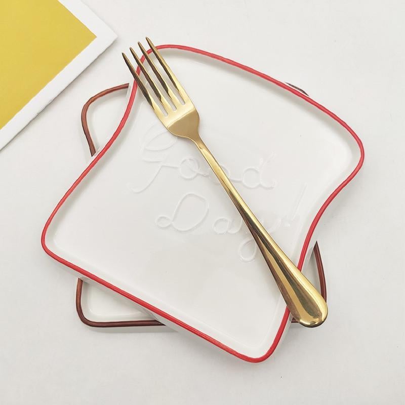 Тарелка керамическая 6736 17,5х16 см Красный (4356273) - фото 6 Тарелка керамическая 6736 17,5х16 см Красный (4356273) - фото 6