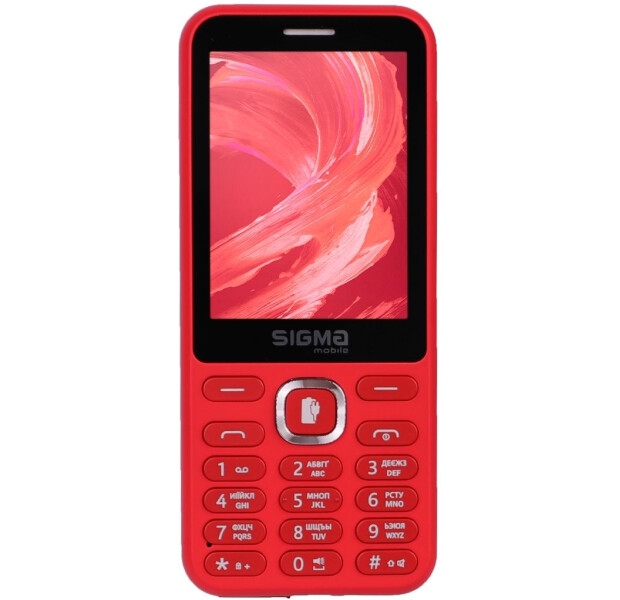 Мобільний телефон Sigma mobile X-style 31 Power Type-C Dual Sim Red (29424876)