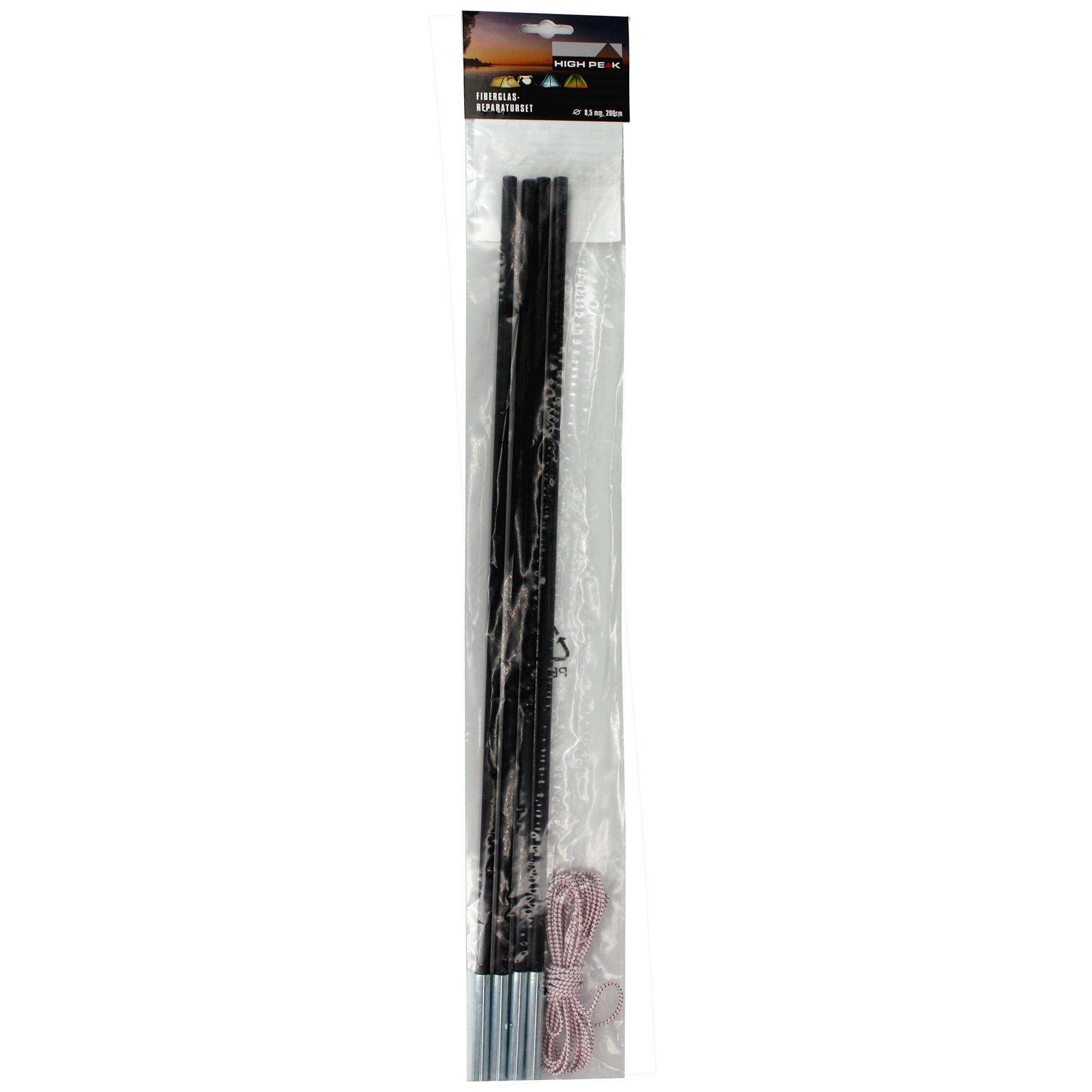 Набор дуг High Peak Fiberglass Repair Kit 8,5 mm Black (41711)