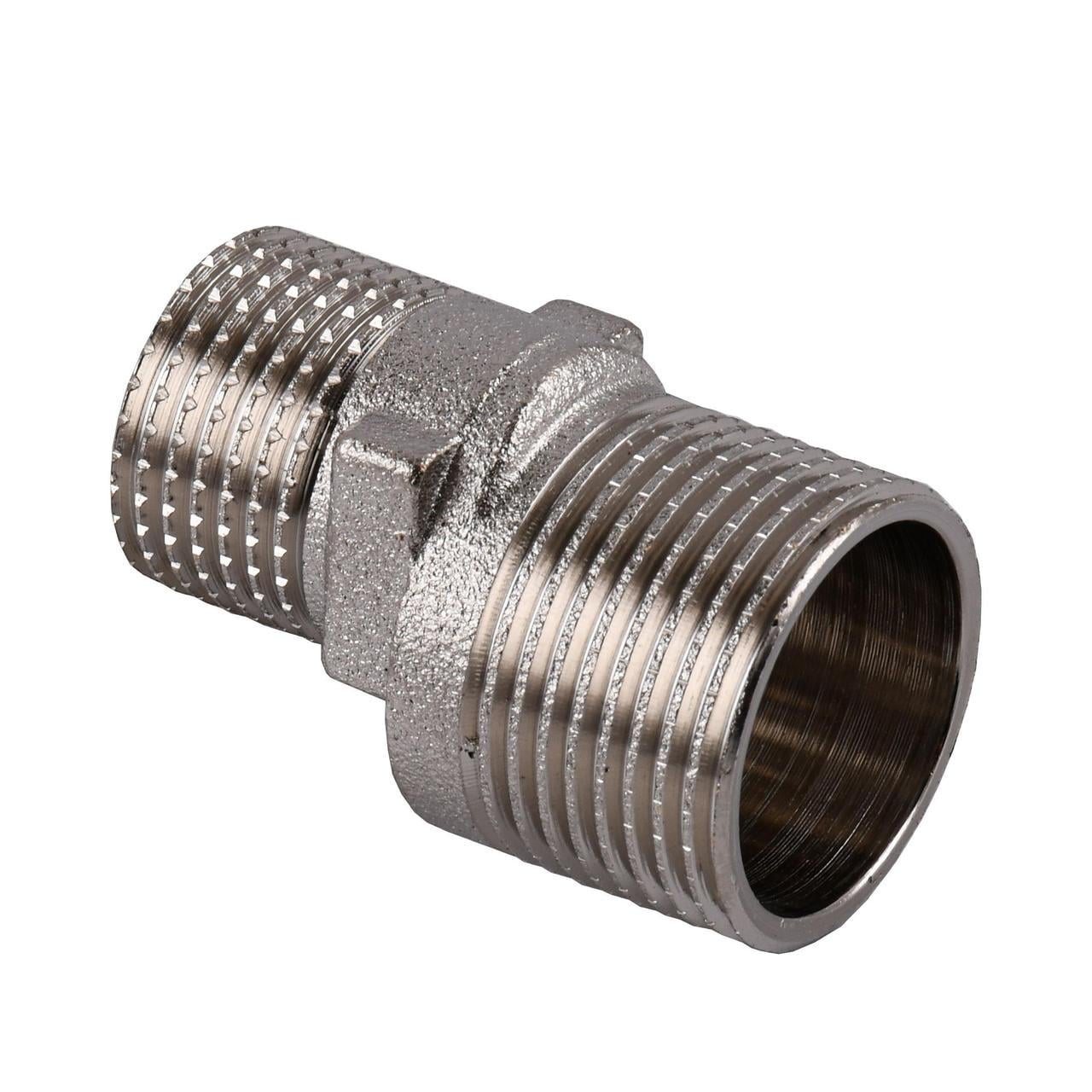 Эксцентрик никелированный штампованный Optimum NE432S 3/4" ЗРх1/2" ЗР (000071320)