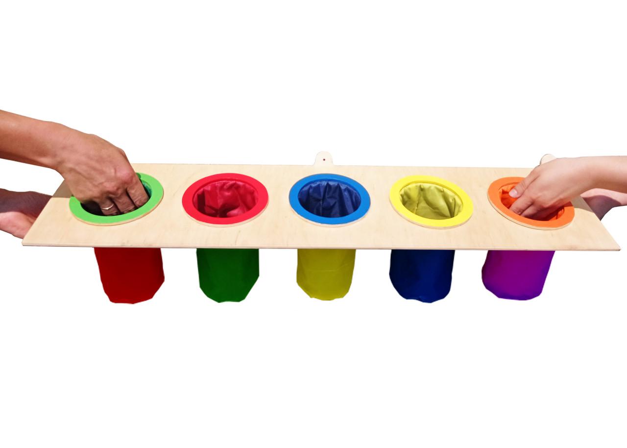 Бизиборд Волшебные мешочки HEGA (269) - фото 3 Бизиборд Волшебные мешочки HEGA (269) - фото 3