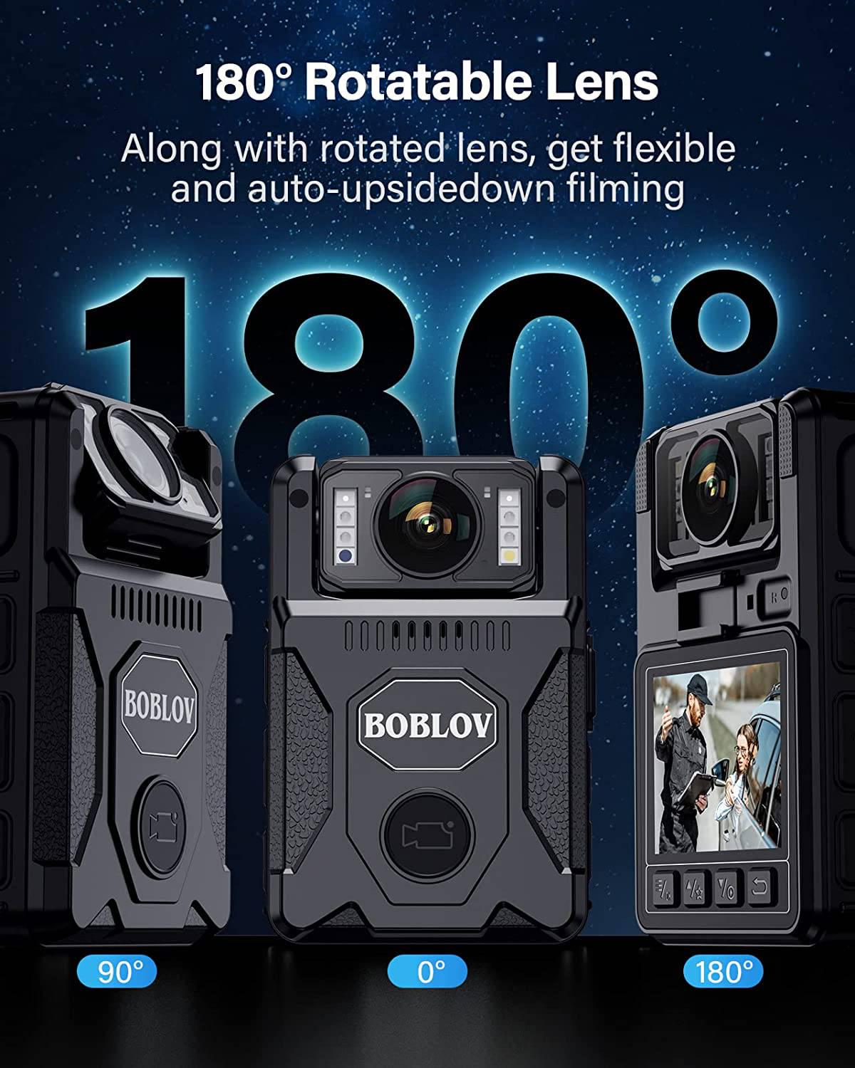 Боді камера Boblov M7 GPS 128 GB (1205) - фото 3 Боді камера Boblov M7 GPS 128 GB (1205) - фото 3