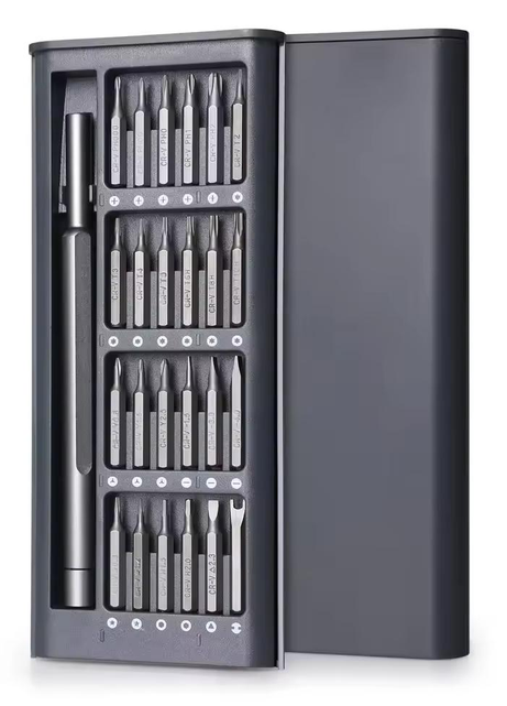 Набор прецизионных отверток для телефонов и ноутбуков с удлинителем в кейсе 25в1 (26624339)