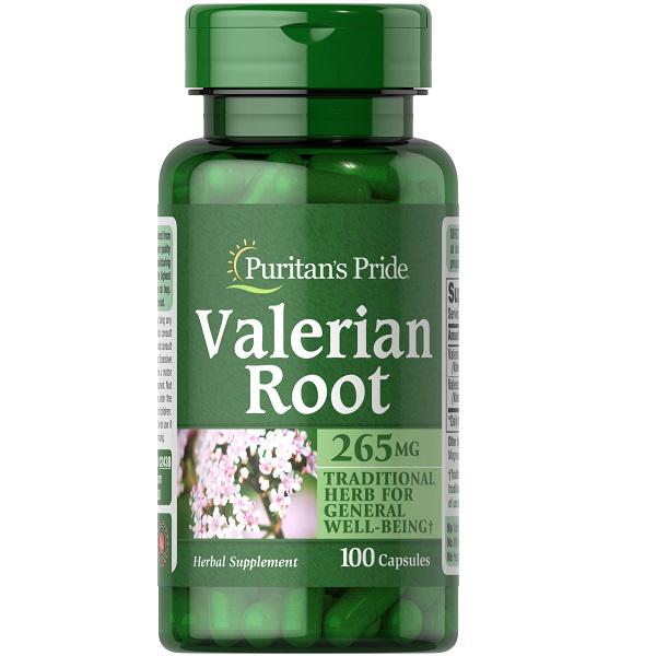 Комплекс для профілактики нервової системи Puritan's Pride Valerian Root 265 mg 100 капс. (000020043)