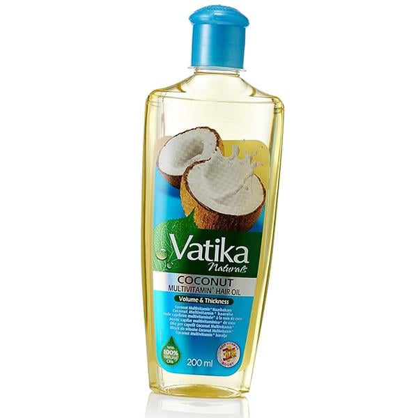 Масло для волос Dabur Vatika Hair Oil Coconut с экстрактом кокоса 200 мл (43634062)