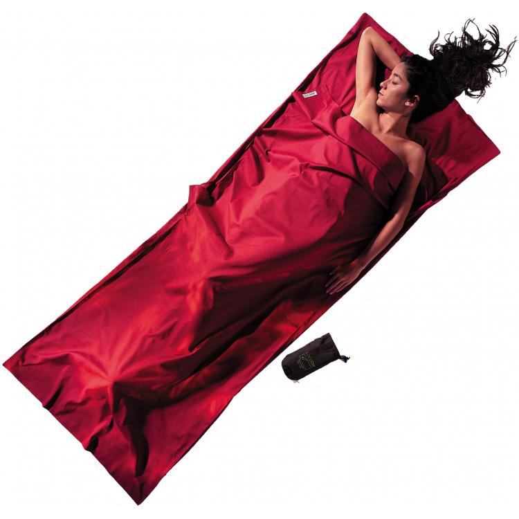 Вкладиш Cocoon Travelsheet Cotton Monk's Red (1051-CT72)