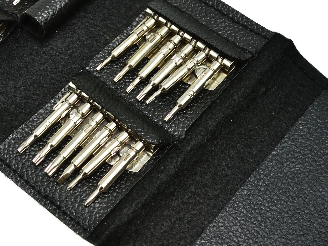 Викрутка з бітами для прецизійних робіт GeKo 24в1 25 шт. (G30075) - фото 6 Викрутка з бітами для прецизійних робіт GeKo 24в1 25 шт. (G30075) - фото 6