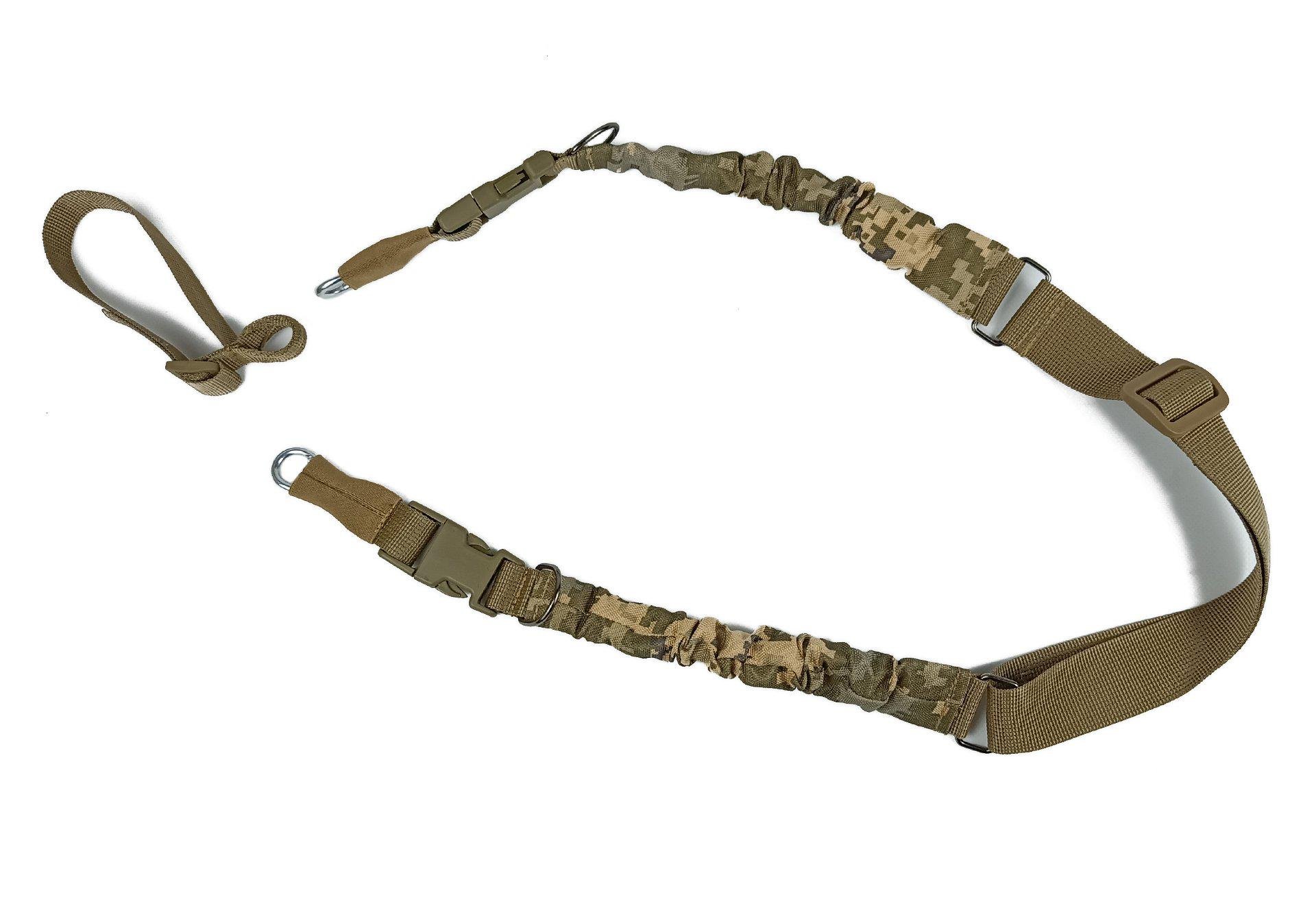 Ремінь збройовий одноточковий/двохточковий ЗСУ MM-14 Піксель (7353) - фото 2 Ремінь збройовий одноточковий/двохточковий ЗСУ MM-14 Піксель (7353) - фото 2