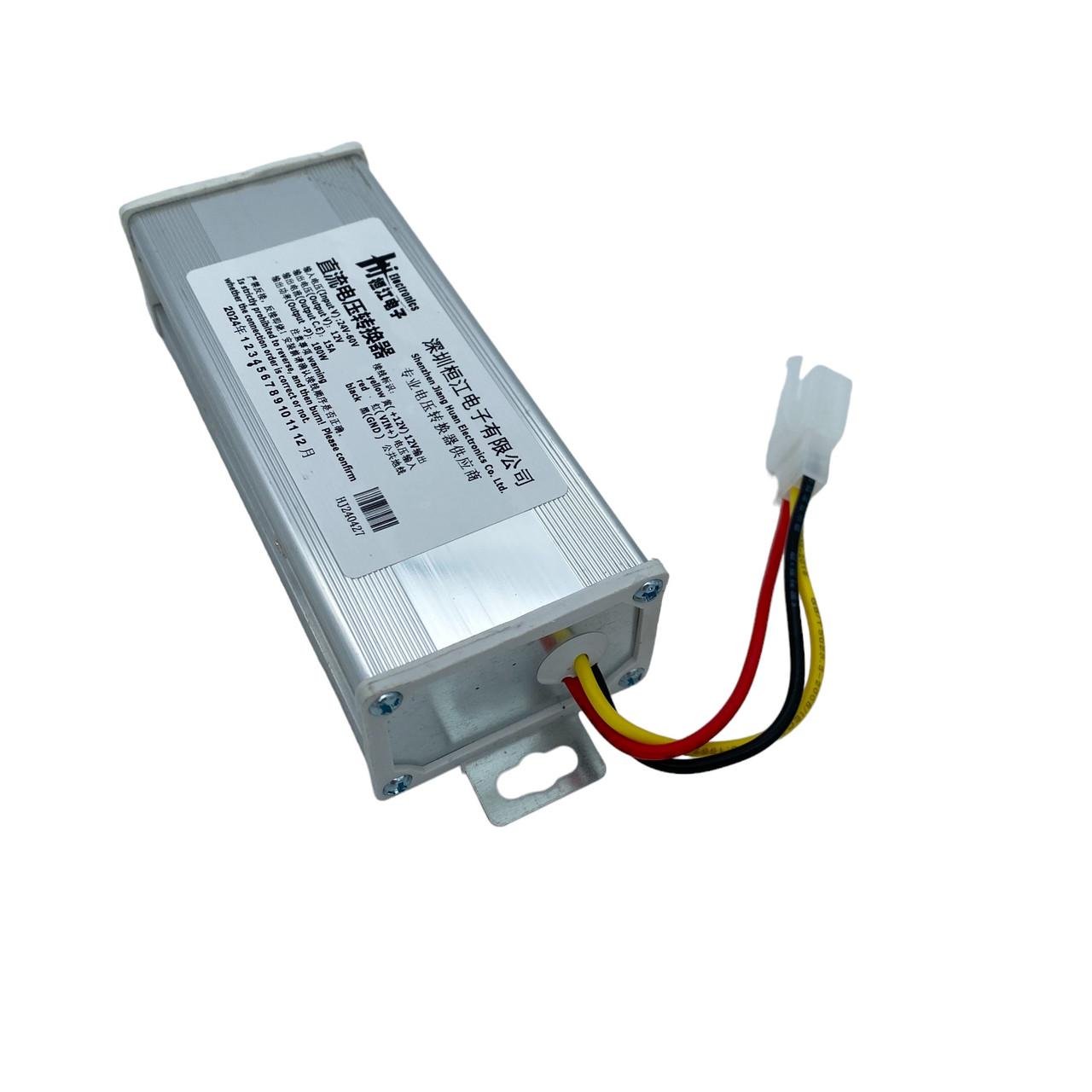 Понижающий преобразователь DC-DC 24/36/48/60 до 12V 15A - фото 5