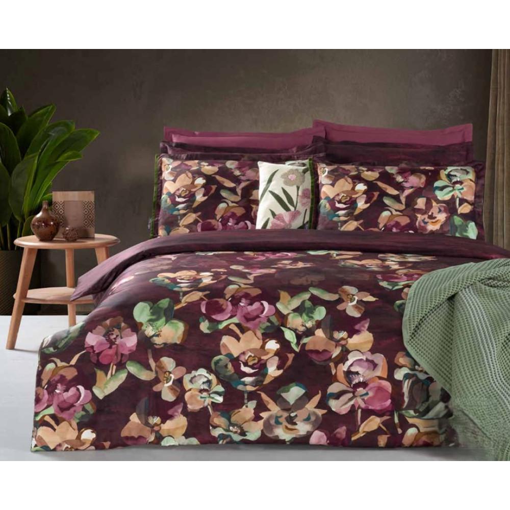 Комплект постельного белья Sarev Esperado murdum сатин делюкс 300ТС евро (2000022283197)