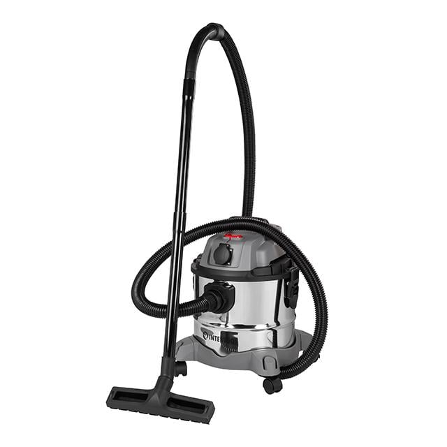 Пылесос строительный Intertool 1,4 кВт бак 20 л нержавеющая сталь 410 17кПа HEPA фильтр (DT-1025) Пылесос строительный Intertool 1,4 кВт бак 20 л нержавеющая сталь 410 17кПа HEPA фильтр (DT-1025)