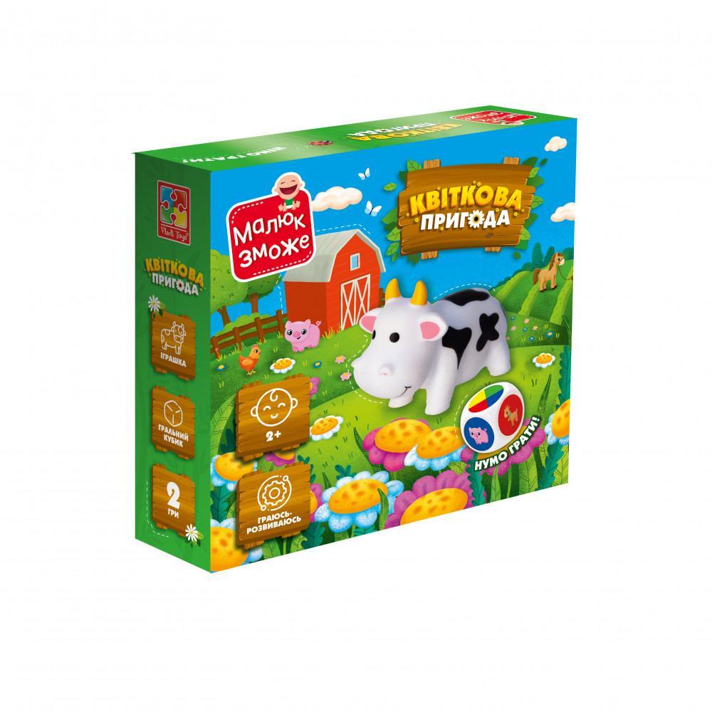 Настольная игра Vladi Toys Цветочное приключение Разноцветный (SR-113-N-241) Настольная игра Vladi Toys Цветочное приключение Разноцветный (SR-113-N-241)