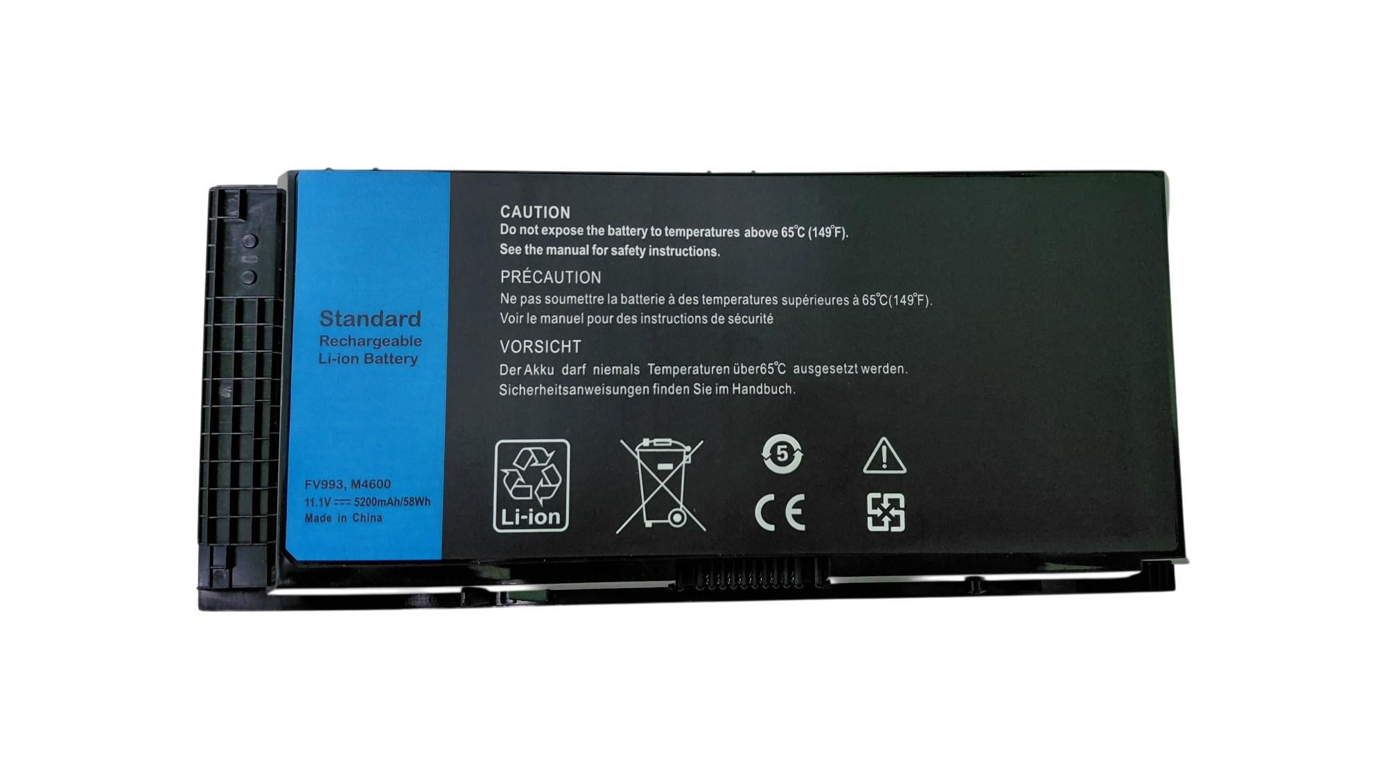 Аккумулятор для ноутбука Dell 0FVWT4 M4600 11,1 V 5200 mAh OEM Black (064922)