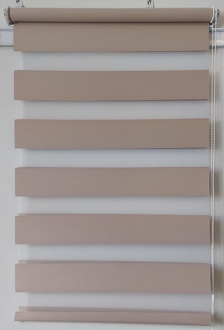 Рулонная штора день-ночь Miranda Блэкаут ВН DN-724 52,5х160 см Бежевый (ВН DN-724-87)