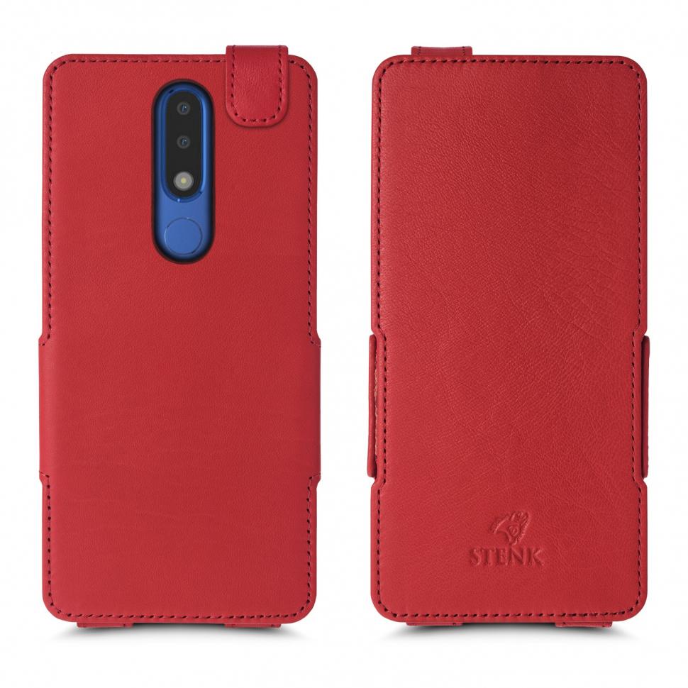 Чехол флип Stenk Prime для Nokia 5.1 Plus Красный (63788)
