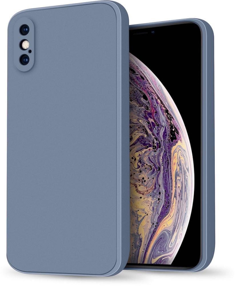 Силиконовый чехол HardCorner для iPhone XS Gray Blue (29957-6D) Силиконовый чехол HardCorner для iPhone XS Gray Blue (29957-6D)