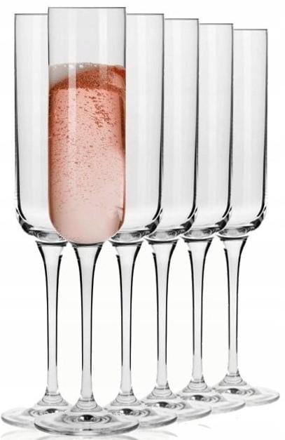Набор бокалов для шампанского Krosno Glamour 6 шт. 170 мл (F57B156017016690)