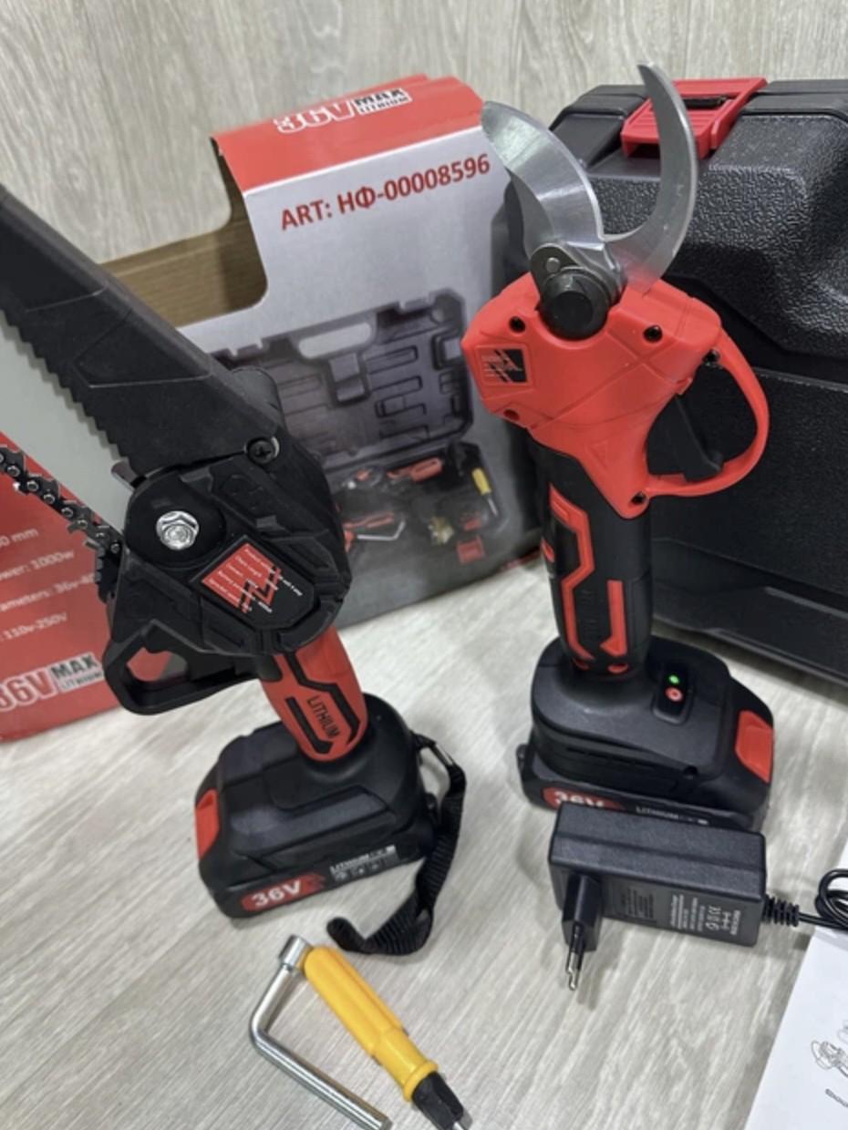 Набір електроінструментів акумуляторний KRAFFTEC 36 V/4 Аh (54345) - фото 4