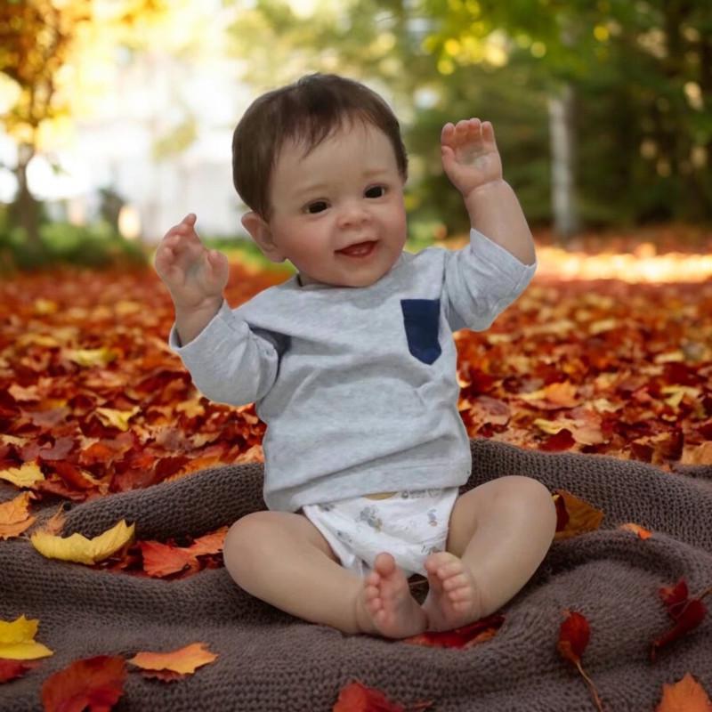 Пупс Ельмарик Reborn Doll М'яконабивна