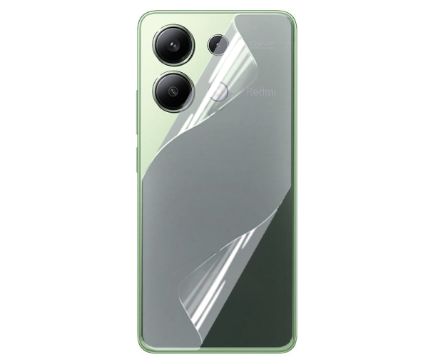 Противоударная гидрогелевая пленка Hydrogel Film для Xiaomi Redmi Note 13 4G на заднюю панель, Transparent Противоударная гидрогелевая пленка Hydrogel Film для Xiaomi Redmi Note 13 4G на заднюю панель, Transparent