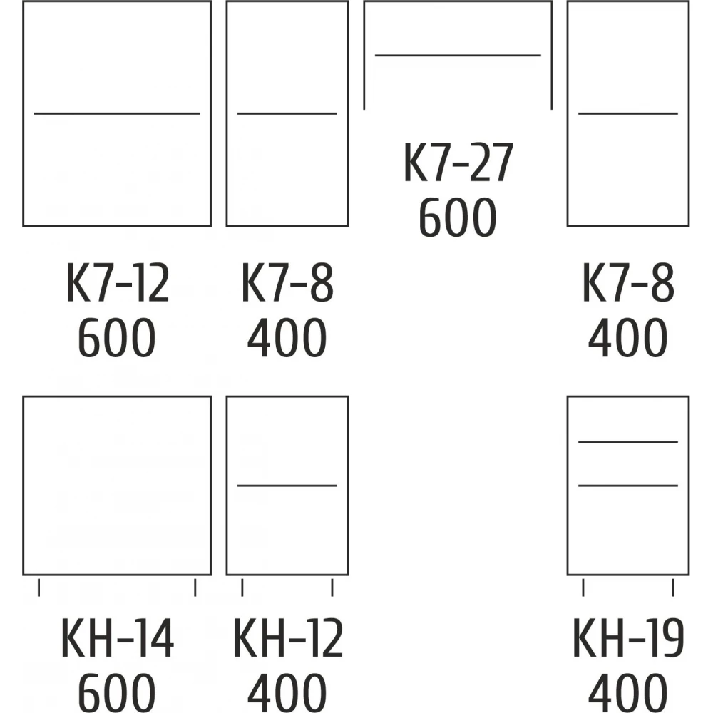 Кухня пряма Мілана Глос 200 см Блакитний (S-80-006-196) - фото 3