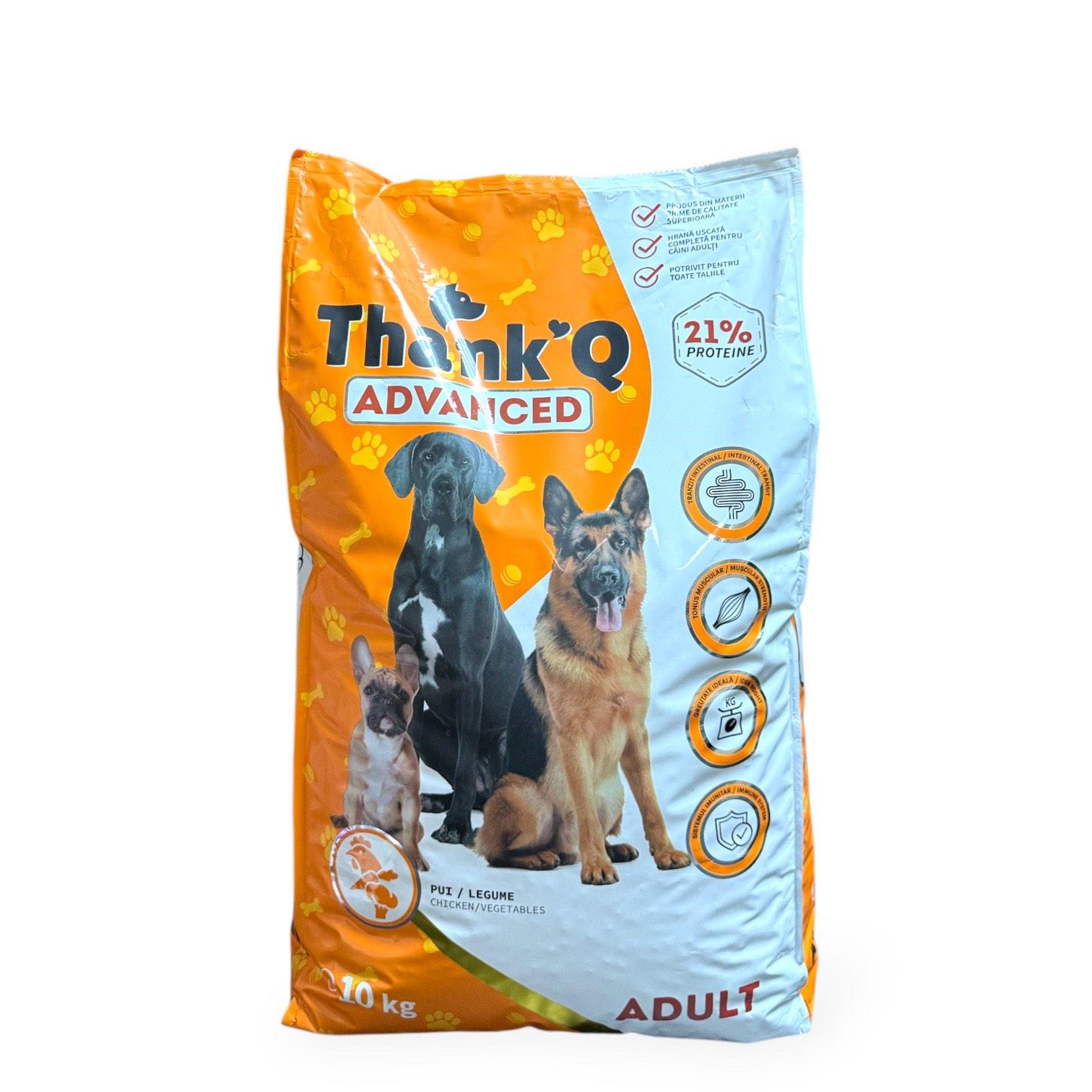 Корм сухий для дорослих собак усіх порід ThankQ Plus Advanced з куркою 10 кг (2833) Корм сухий для дорослих собак усіх порід ThankQ Plus Advanced з куркою 10 кг (2833)