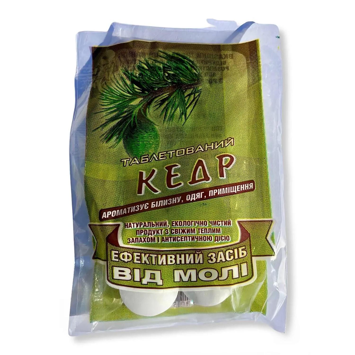 Средство от моли ароматизированное Бион "Кедр" 4 шт. (87649)