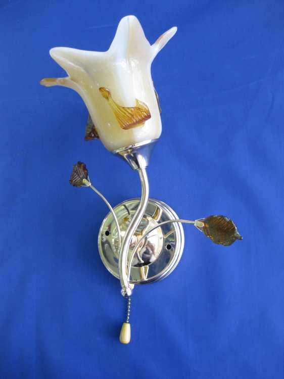 Бра с плафонами Ray B0311A/1W Коричневый (IR005008)