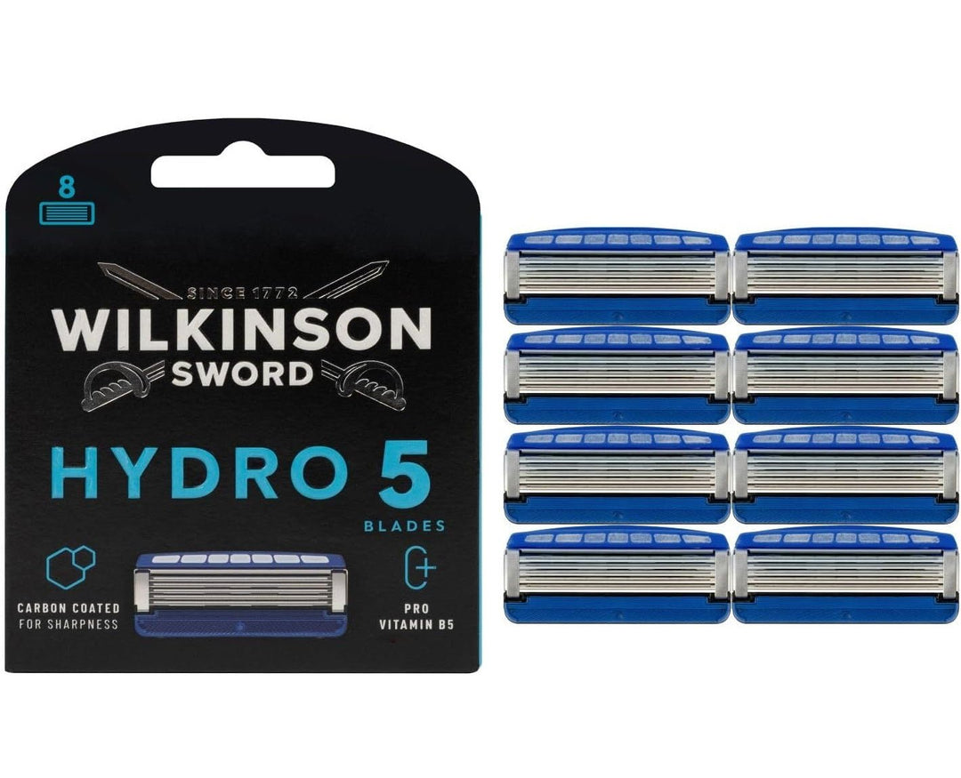 Сменные кассеты для бритья Wilkinson Sword Hydro 5 Hydrating Gel Pro Vitamin B5 8 кассет (17908285)