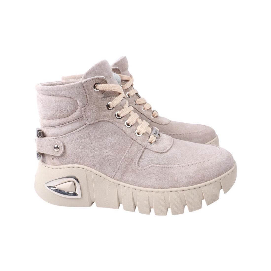 Ботинки женские Tucino из замши р. 40 Бежевый (578-22ZHS)