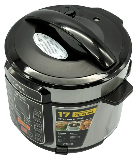 Мультиварка с фритюрницей REPC72-B LED-дисплей 17 программ 5 л 900 Вт - фото 3
