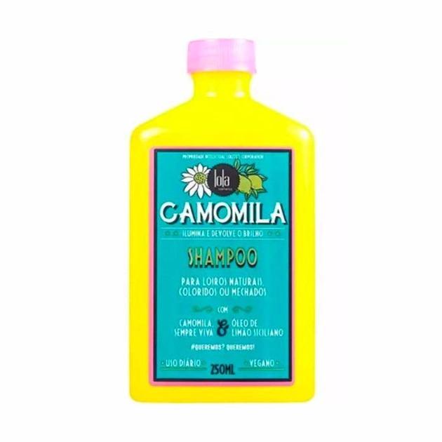 Шампунь для догляду за блондом LOLA Cosmetics Camomila Shampoo 250 мл (7899572809783)