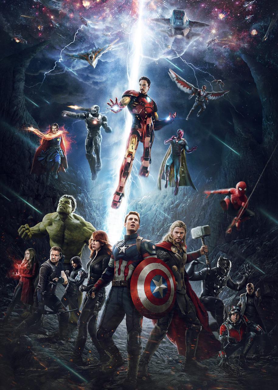 Картина GeekLand Avengers Мстители фан