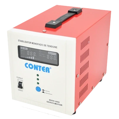 Стабілізатор напруги Conter MSER 5000 VA-V2/3750Вт однофазний сервопривід (2928078480)