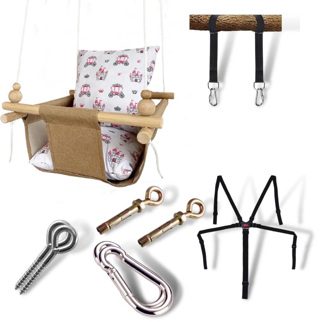 Дитяча гойдалка Infancy Карети Карамельний (9891526)