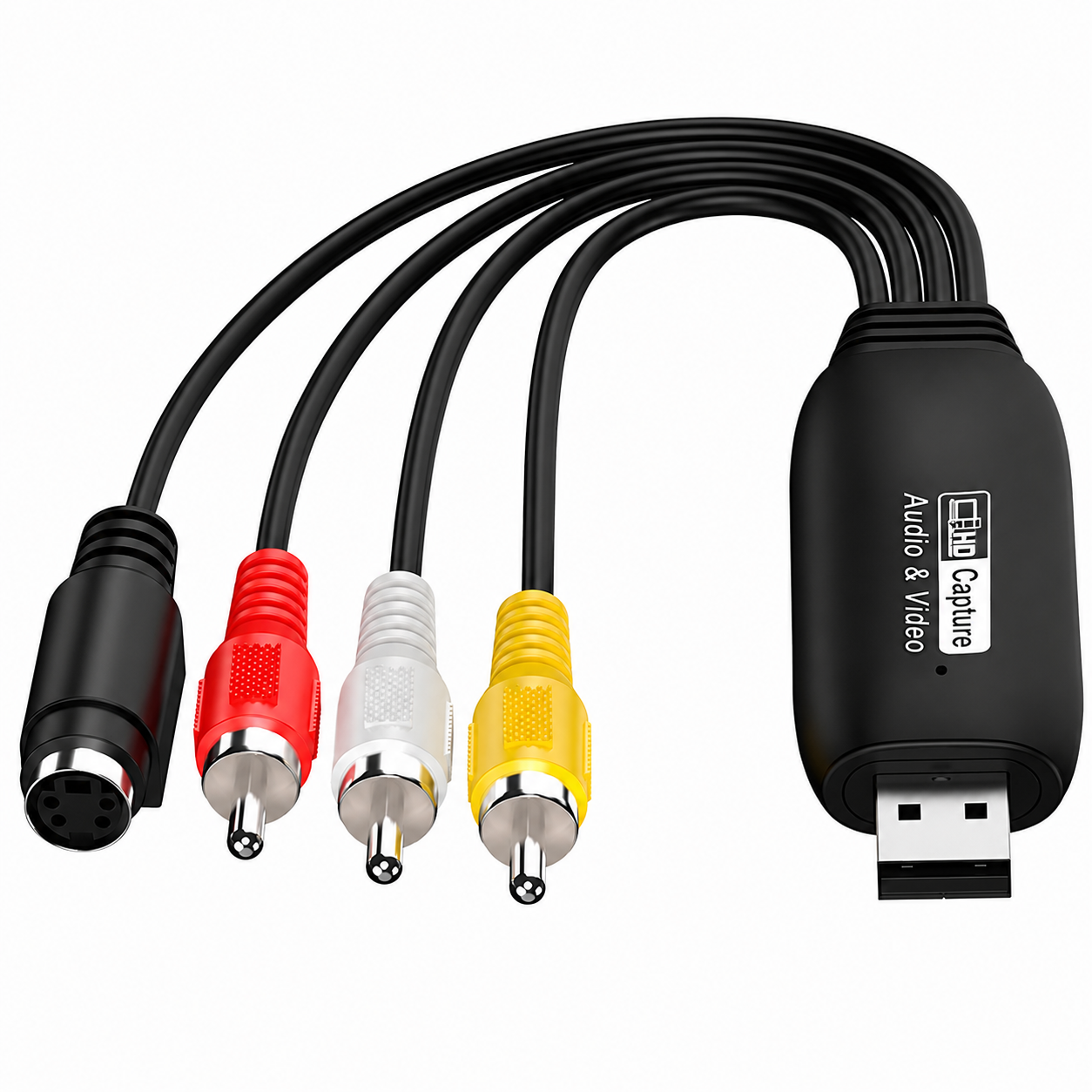 Карта захвата видео USB AV/S-Video RCA тюльпаны 1080P (1015-892-00)