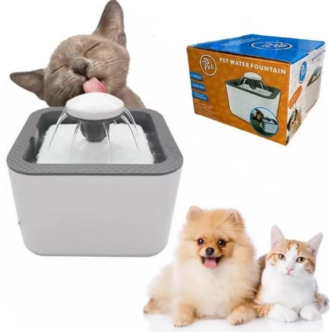 Поїлка фонтан для тварин Pet Water Fountain Grey (020012) - фото 6