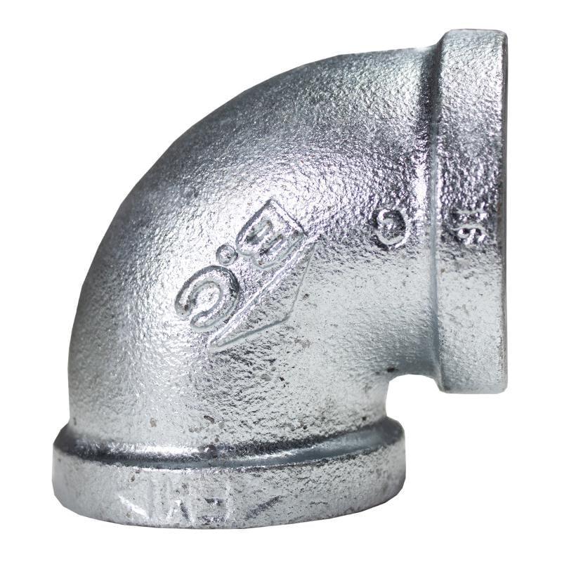 Колено чугунное B.C 90° ВВ 1 1/2" оцинкованное (TU-21619)