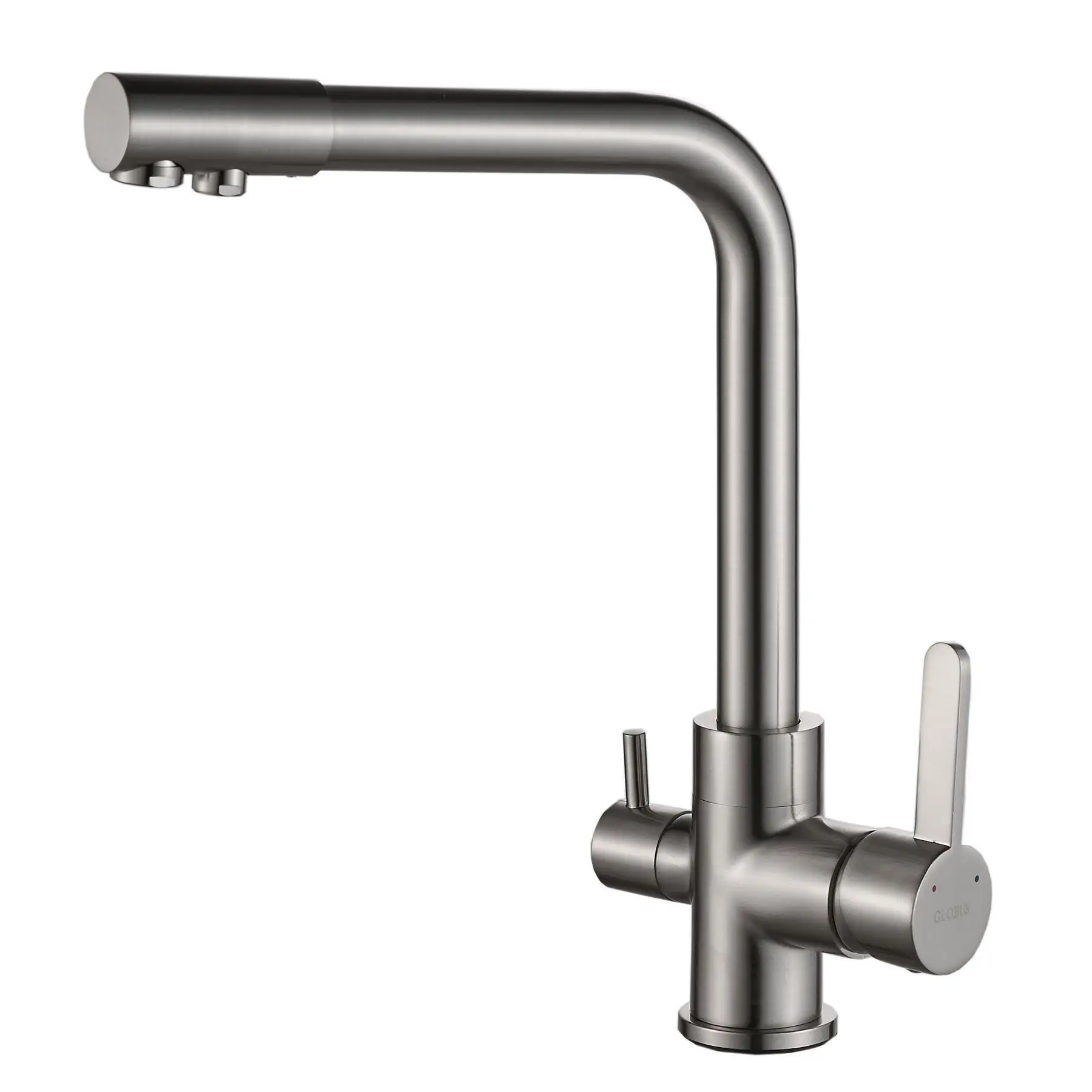 Смеситель для кухни Globus Lux Lazer GLLR-0444-8-STS Teel под осмос (GSR-000013280)