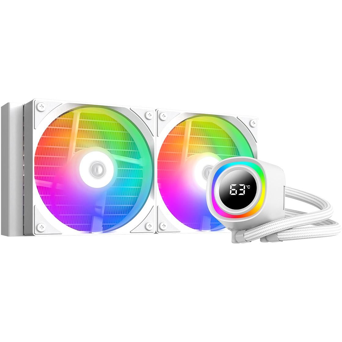 Система водяного охолодження ID-Cooling FX240 TD 300 Вт 240 мм 2000 об/хв ARGB White (38473176) Система водяного охолодження ID-Cooling FX240 TD 300 Вт 240 мм 2000 об/хв ARGB White (38473176)