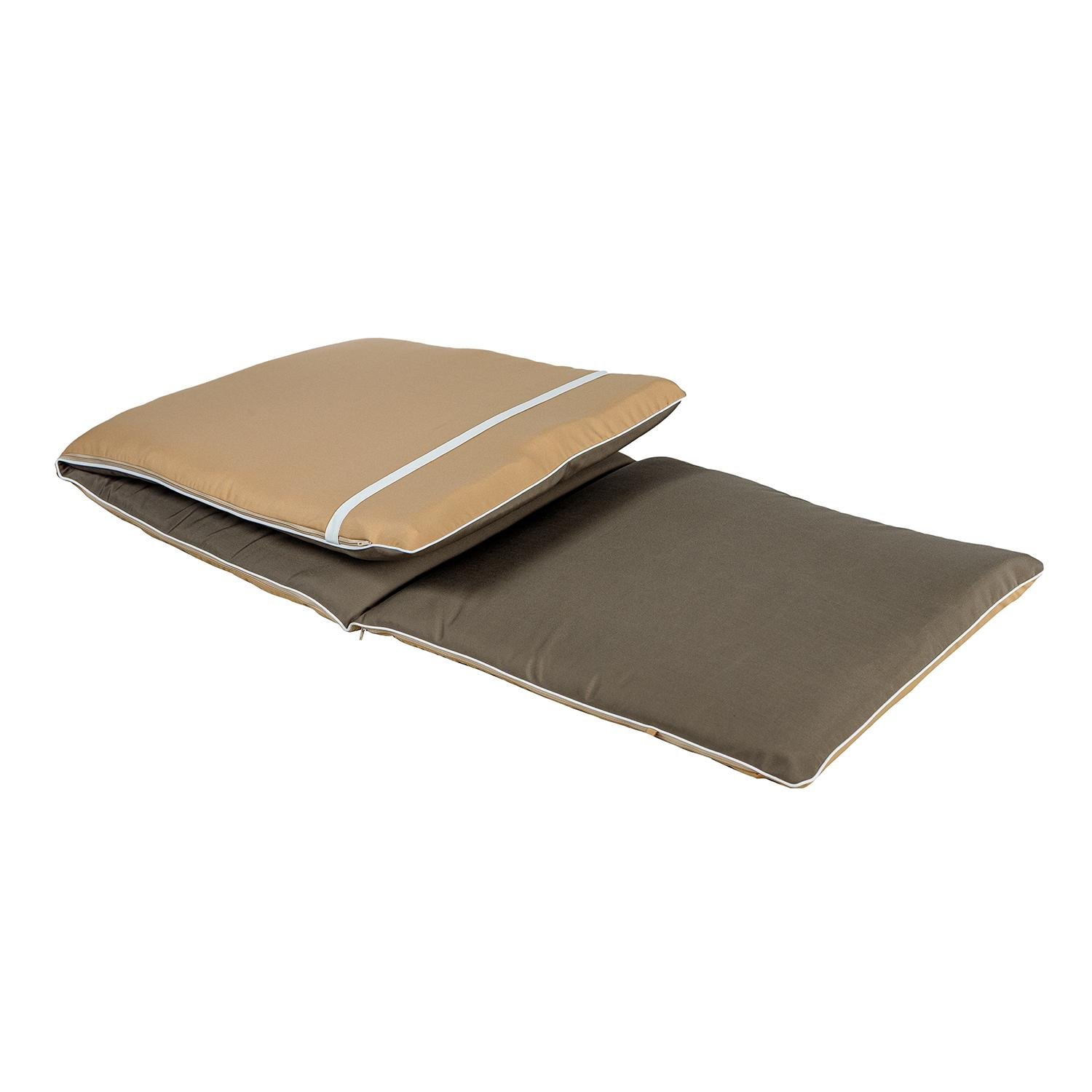 Матрас для шезлонга Ost-Fran TRIO тексилк 189x58x5 см Серо-бежевый 2739 (3900) - фото 2 Матрас для шезлонга Ost-Fran TRIO тексилк 189x58x5 см Серо-бежевый 2739 (3900) - фото 2