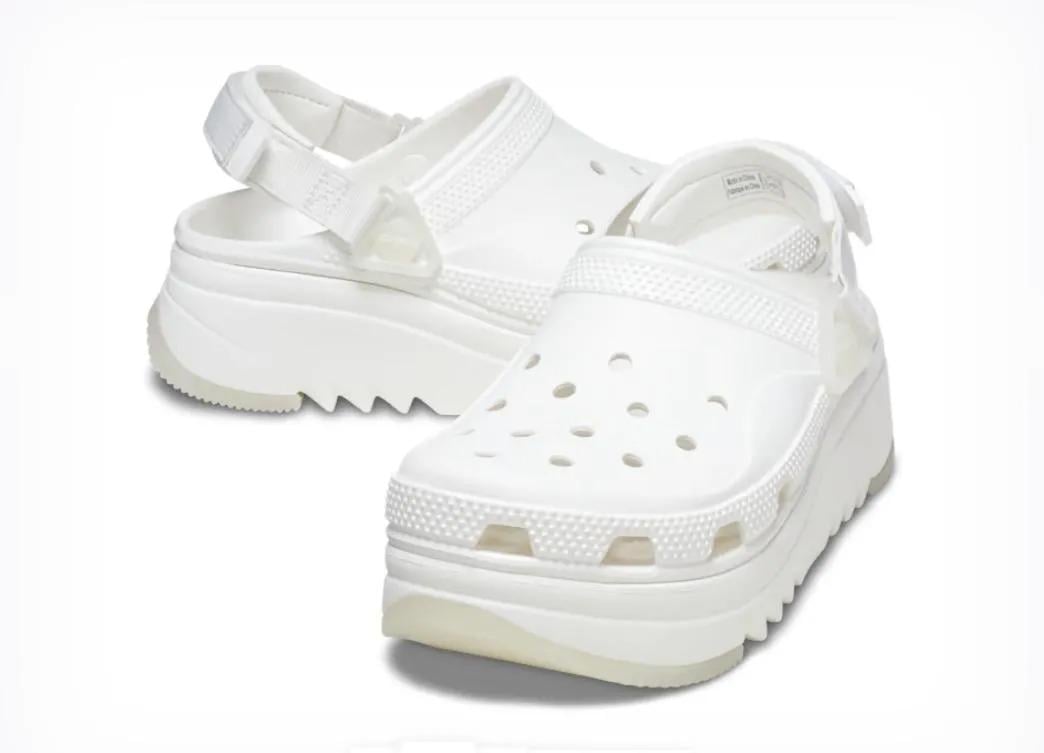 Сабо женские Crocs Hiker Xscape Clog M4W6 р. 36/37 22 см White (208365) - фото 3