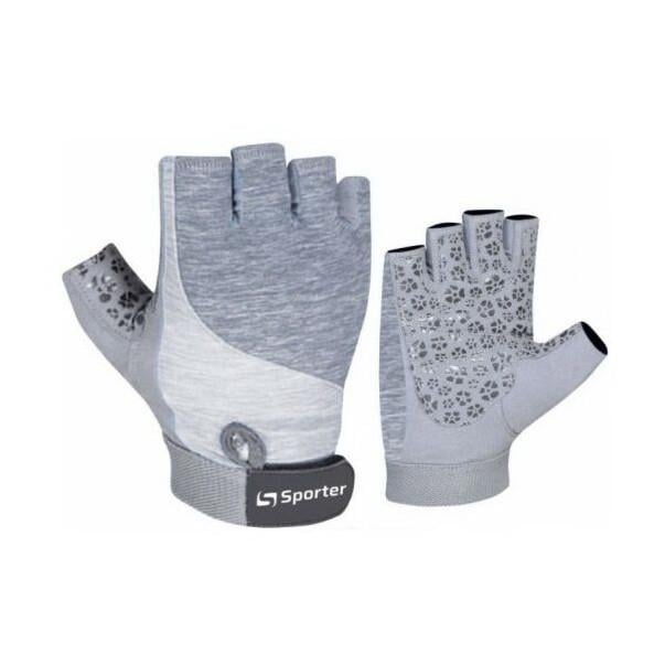 Перчатки для тренировок Sporter Weightlifting Gloves S Grey (21965-01)