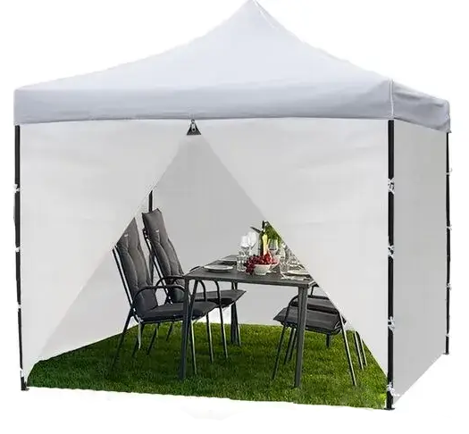 Павильон садовый Maltec 3x3 м 4 стены Белый (2237405210) - фото 11