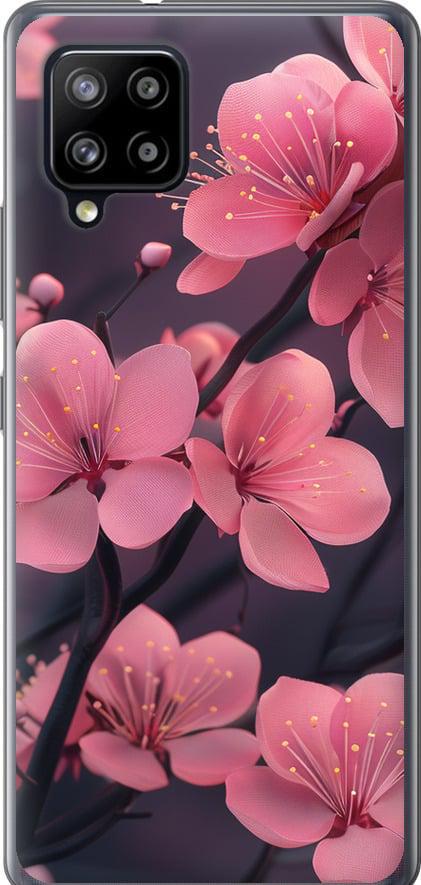 Чехол на Samsung Galaxy A42 A426B Пурпурная сакура (6075t-2098-42517)