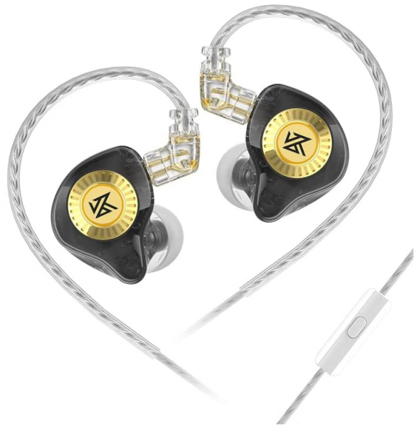 Наушники KZ EDX Ultra Mic Black (1457354)