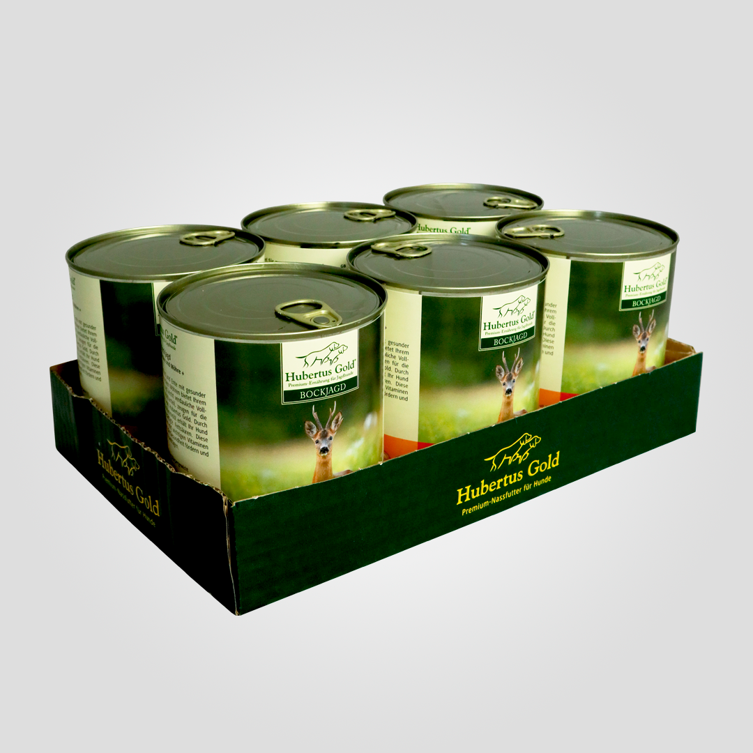 Консерва для собак Hubertus Gold говядина и утка с пастернаком и морковью 800 г (20505475)